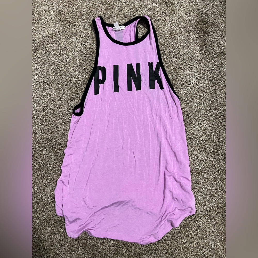 Pink tank top